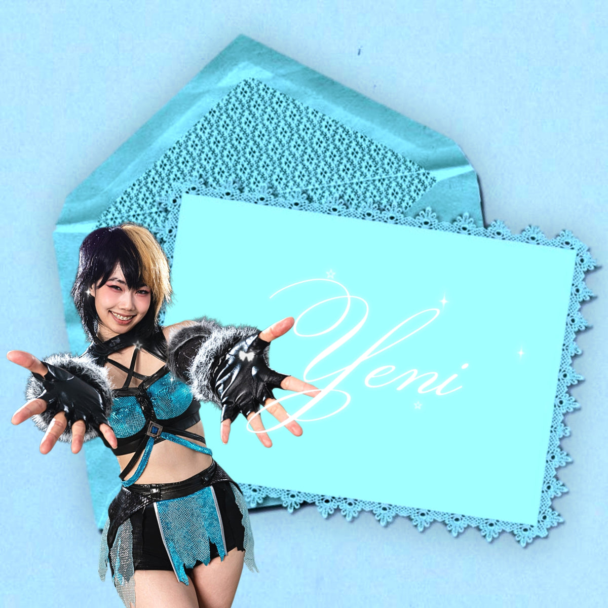 Yeni's Signed Photo with YOUR Name