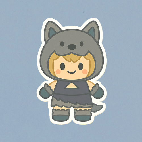 Yeni Wolf Plush Doll